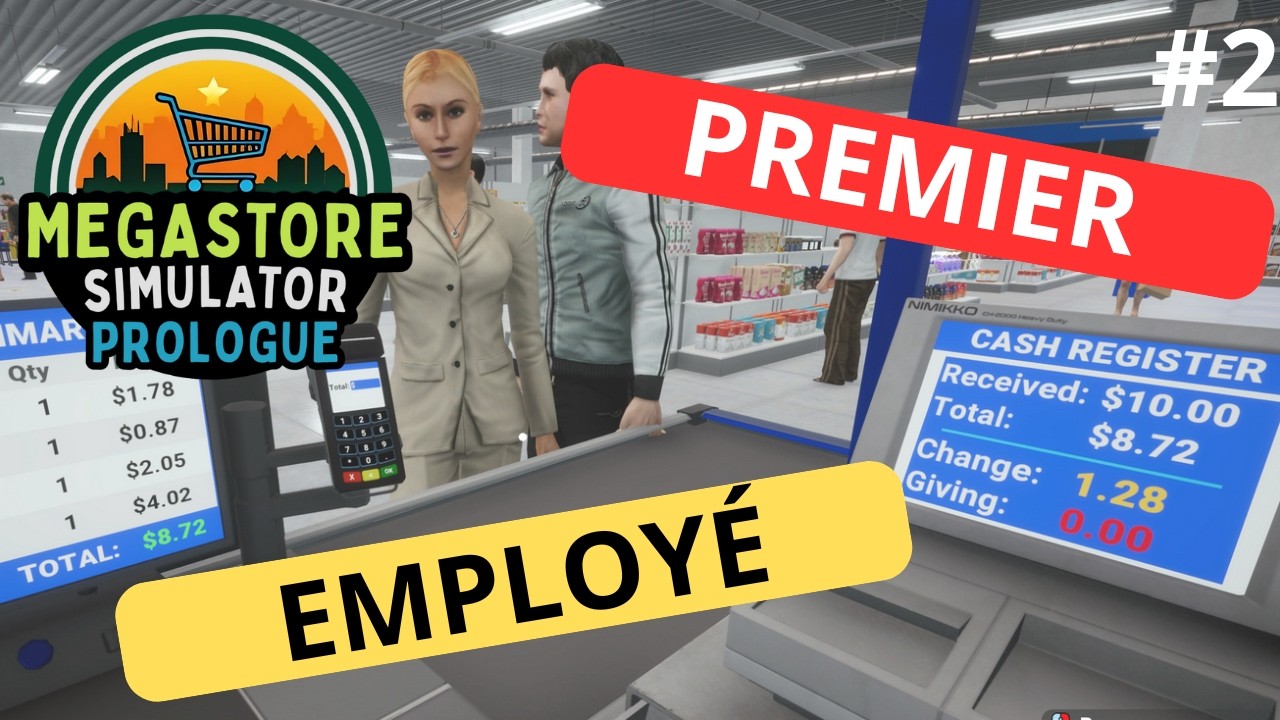 Megastore Simulator : Embaucher un Employé = Erreur ou Génie ?