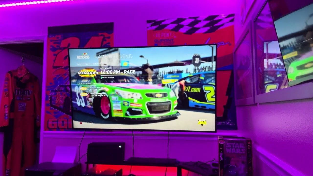 NASCAR 25 Career mode part 1 drivers get upset at me for the finish!! 