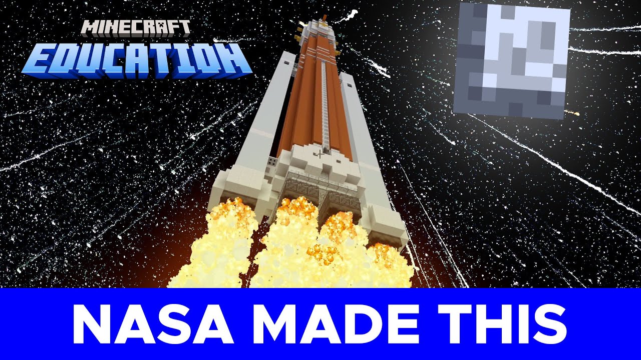 Пробую БЕСПЛАТНОЕ дополнение Rocket Build Minecraft от NASA!!! (Minecraft Bedrock Marketplace)