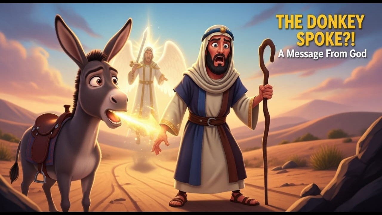 The Donkey That Spoke || Balaam’s Shocking Bible Story