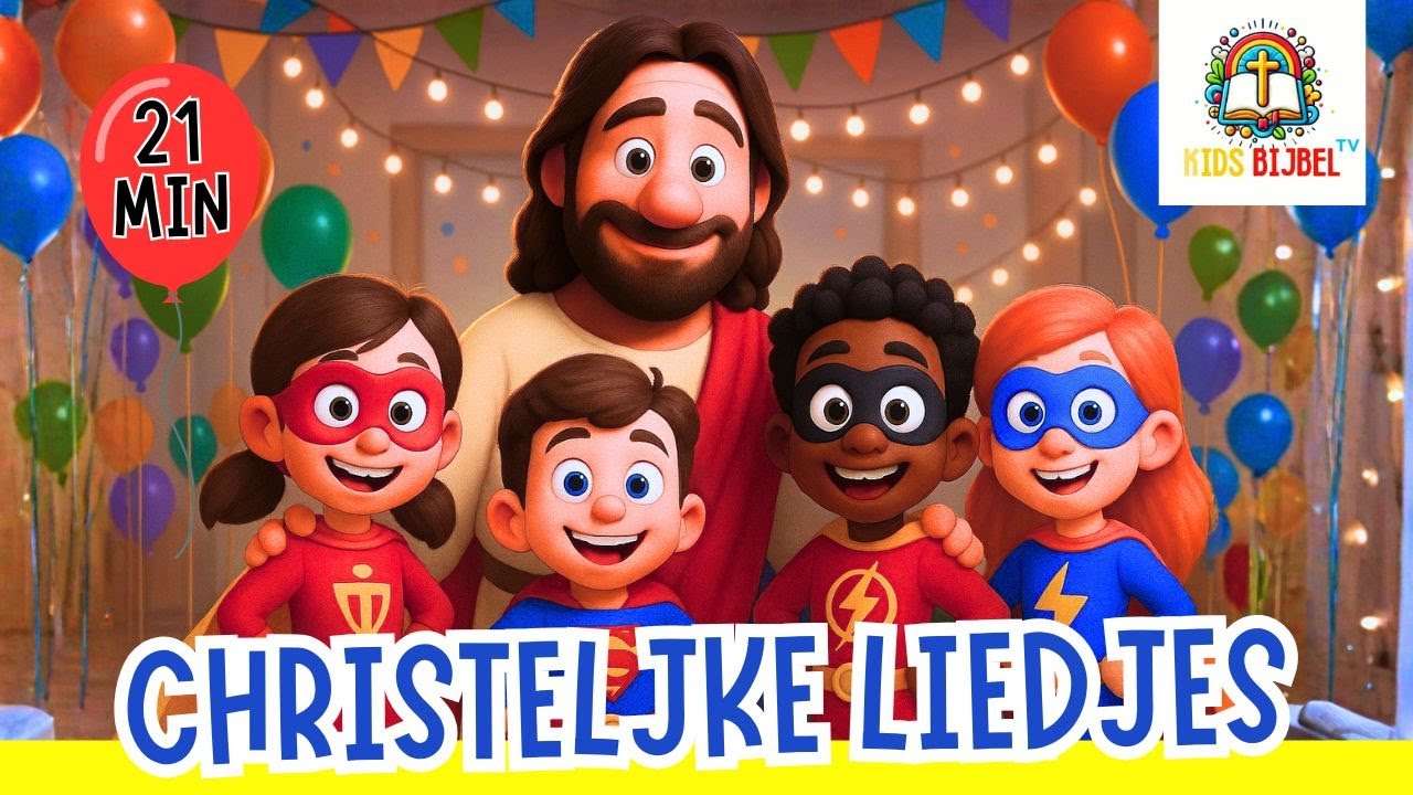 21 Minuten Aanbidding voor Kinderen ✨Leuke Bijbel Liedjes voor 3–8 Jaar | Dansen en Feest!