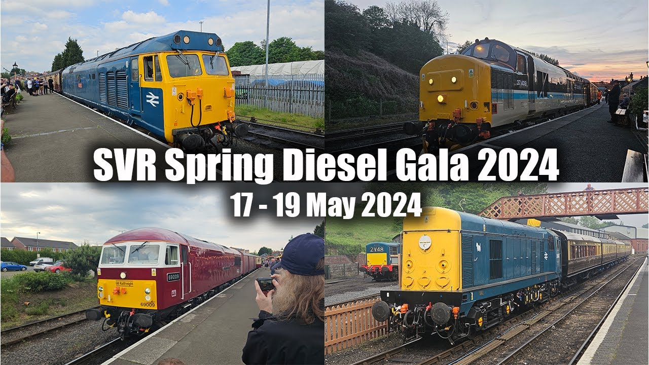 Severn Valley Railway Spring Diesel Gala 17 - 19 May 2024