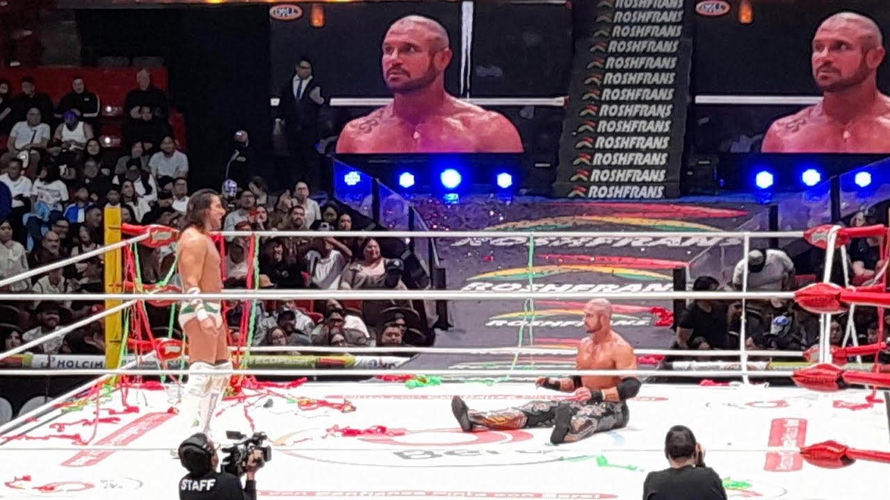 Así RAPARÓN a Johnny Consejo tras perder la CABELLERA ante Ángel de Oro en la Arena México CMLL AEW
