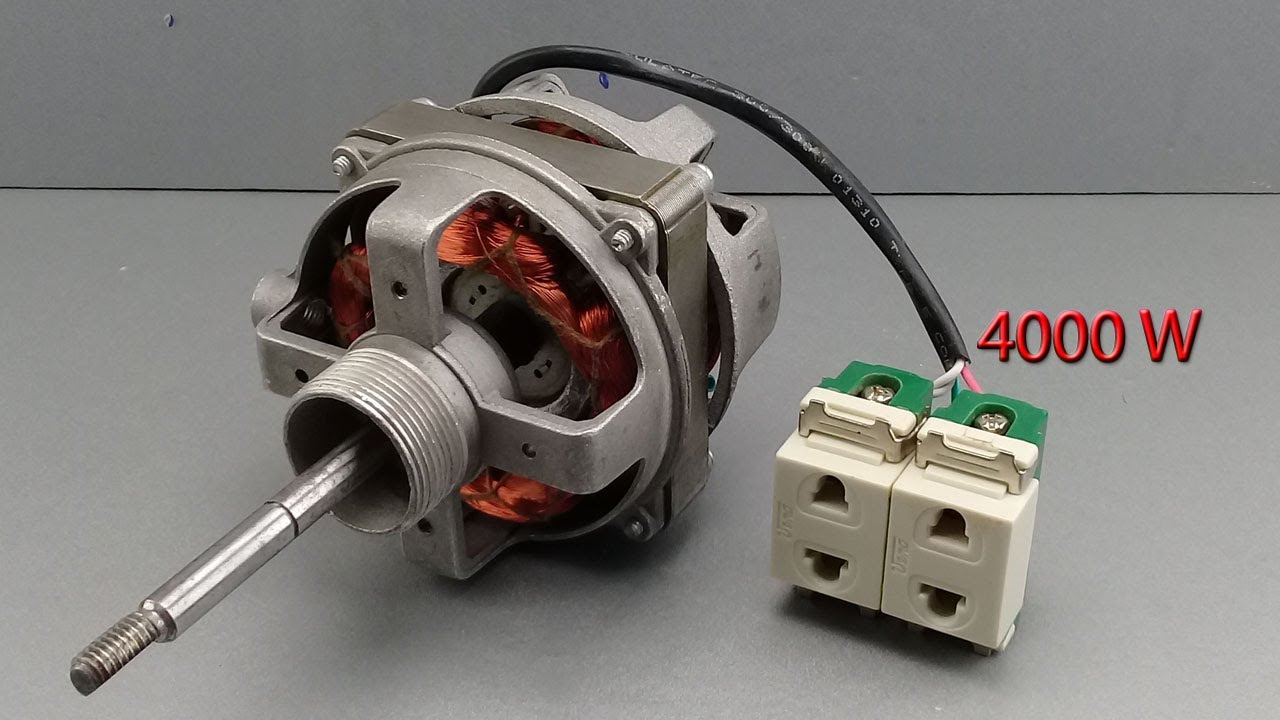 turn a fan into a high power generator 220v 4000w Free Energy