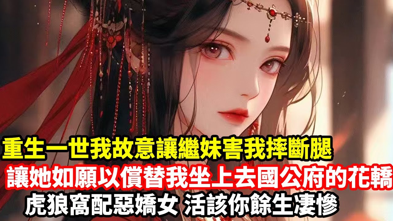 重生一世我故意讓繼妹害我摔斷腿，讓她如願以償替我坐上去國公府的花轎，虎狼窩配惡嬌女，活該你餘生凄慘