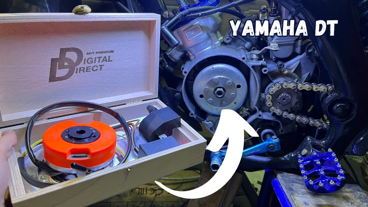 Montaż zapłonu MVT Digital Direct w Yamaha DT 50!