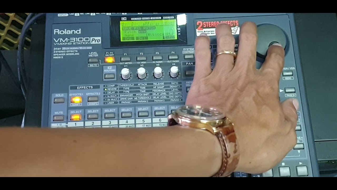 hướng dẫn anh em cách dùng mixer Roland VM-3100 pro cơ bản