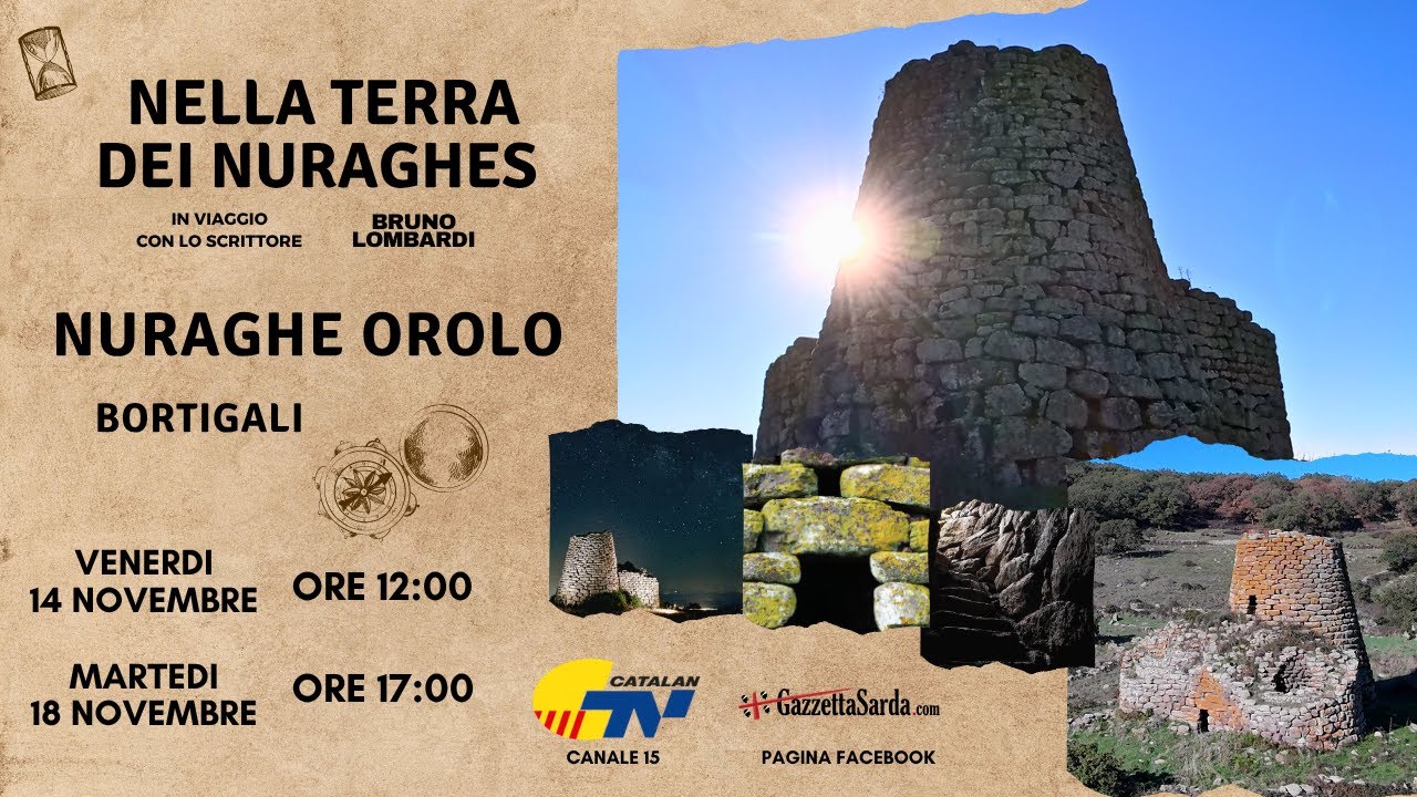 In VIAGGIO con l'autore al NURAGHE OROLO a Bortigali
