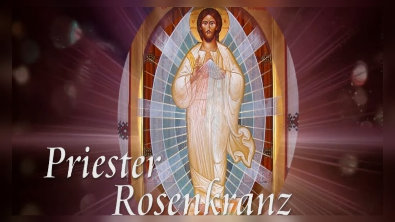 Priesterrosenkranz - Betet für eure Priester, bittet die Muttergottes in Medjugorje.