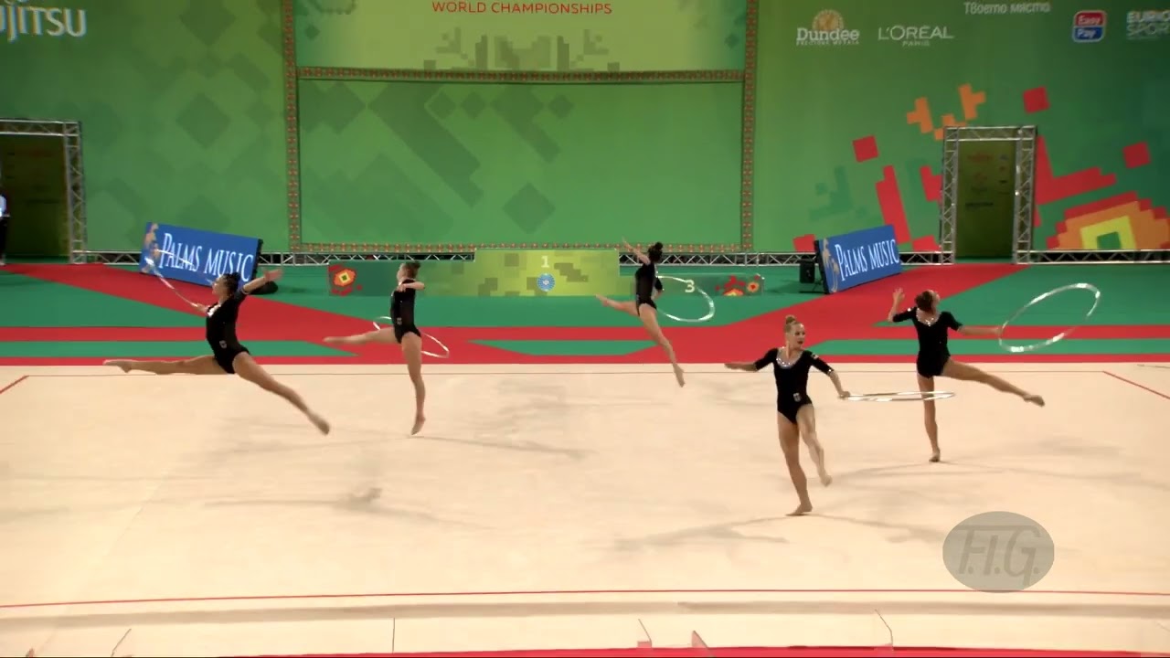Germany (GER) - 2022 Rhythmic Worlds, Sofia (BUL) - Qualifications 5 Hoops