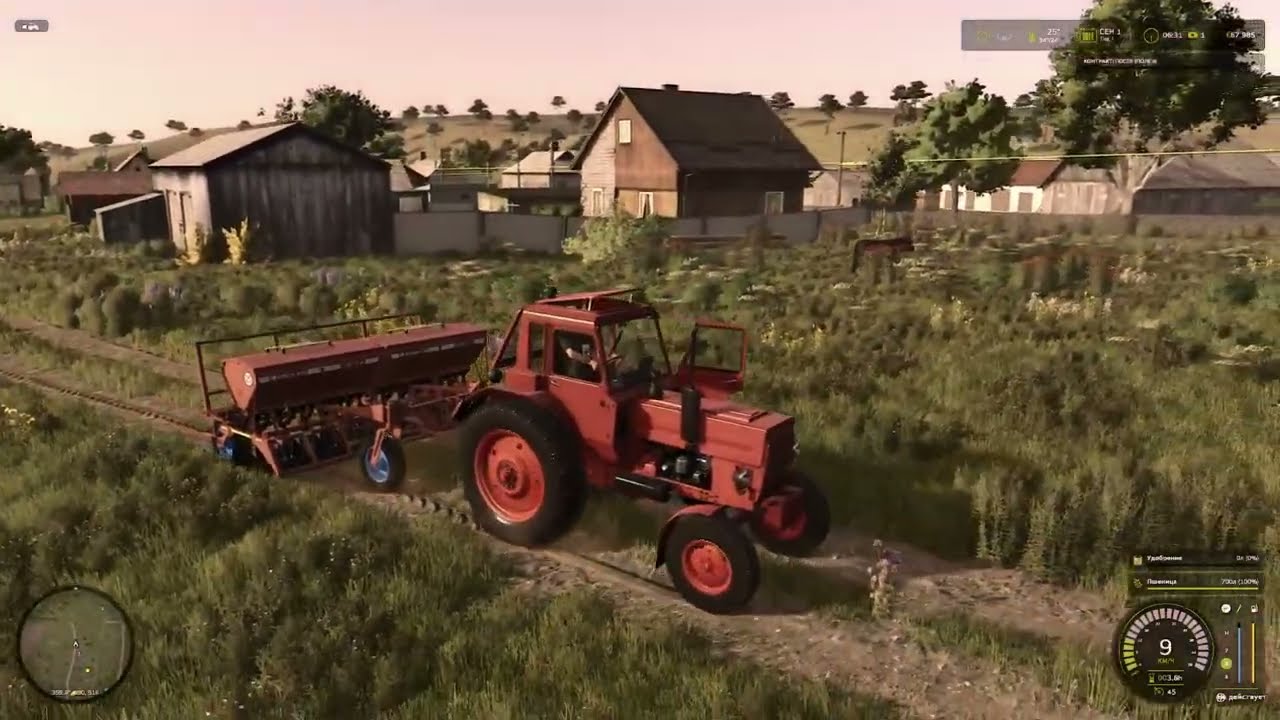 Farming Simulator 25 (Красная поляна)3ий стрим