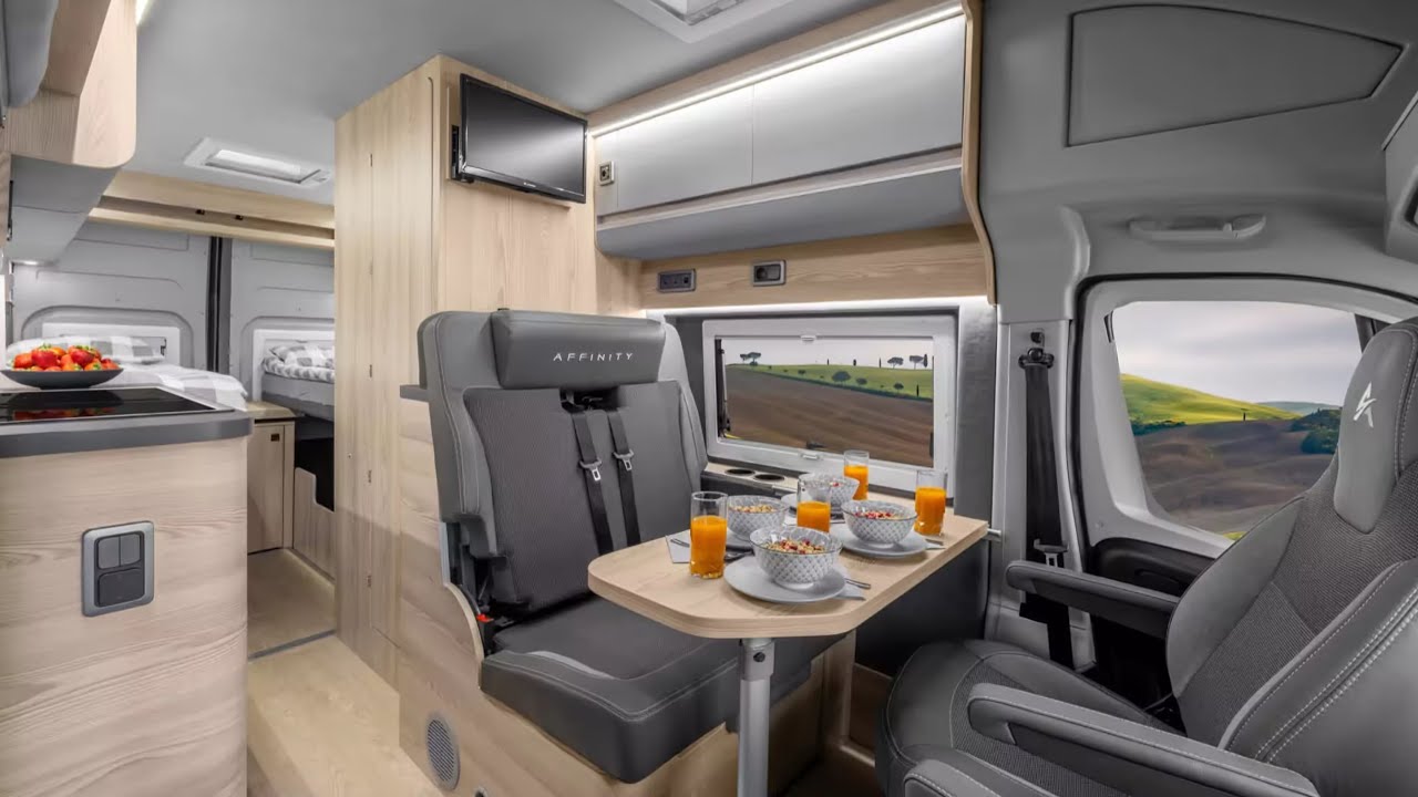 Kabe Affinity Campervan Mini Wohnmobil aus Polen 🔴 Fiat Ducato mit Hubbett & Stockbetten