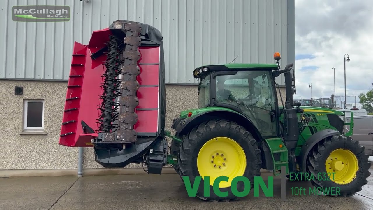 2013 Vicon Extra 632T 10ft Mower
