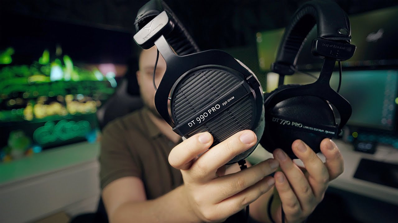 🎧 Обзор и сравнение Beyerdynamic DT 770 Pro / DT 990 Pro