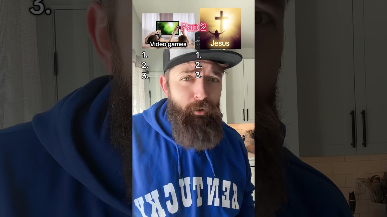 Jesus or video games? Part 2 🎮✝️ #quiz #jesus #videogames #christian #series