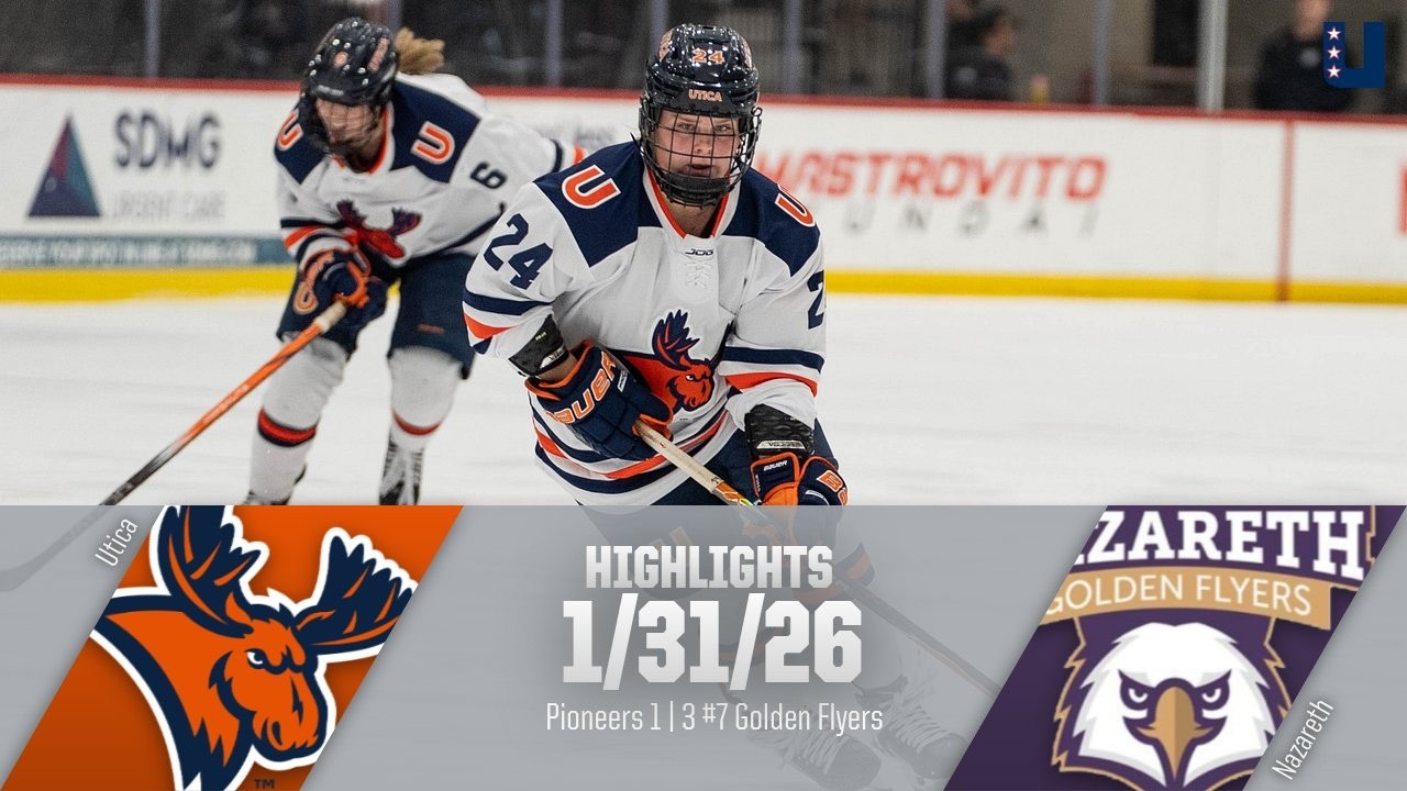 Utica vs #7 Nazareth | Women's Hockey Highlights - 1/31/26