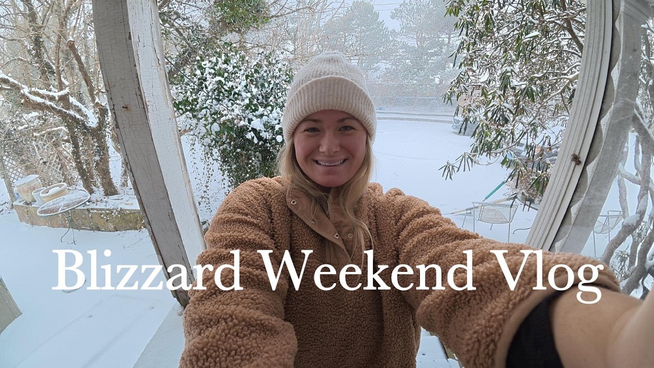 Blizzard Weekend Vlog