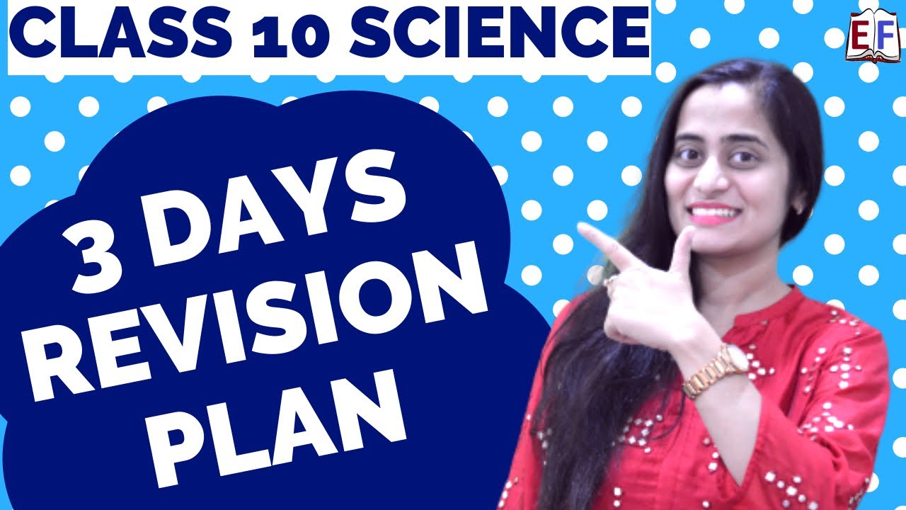 Class 10 Science| Complete Revision in 3 Days | CBSE Board Exam