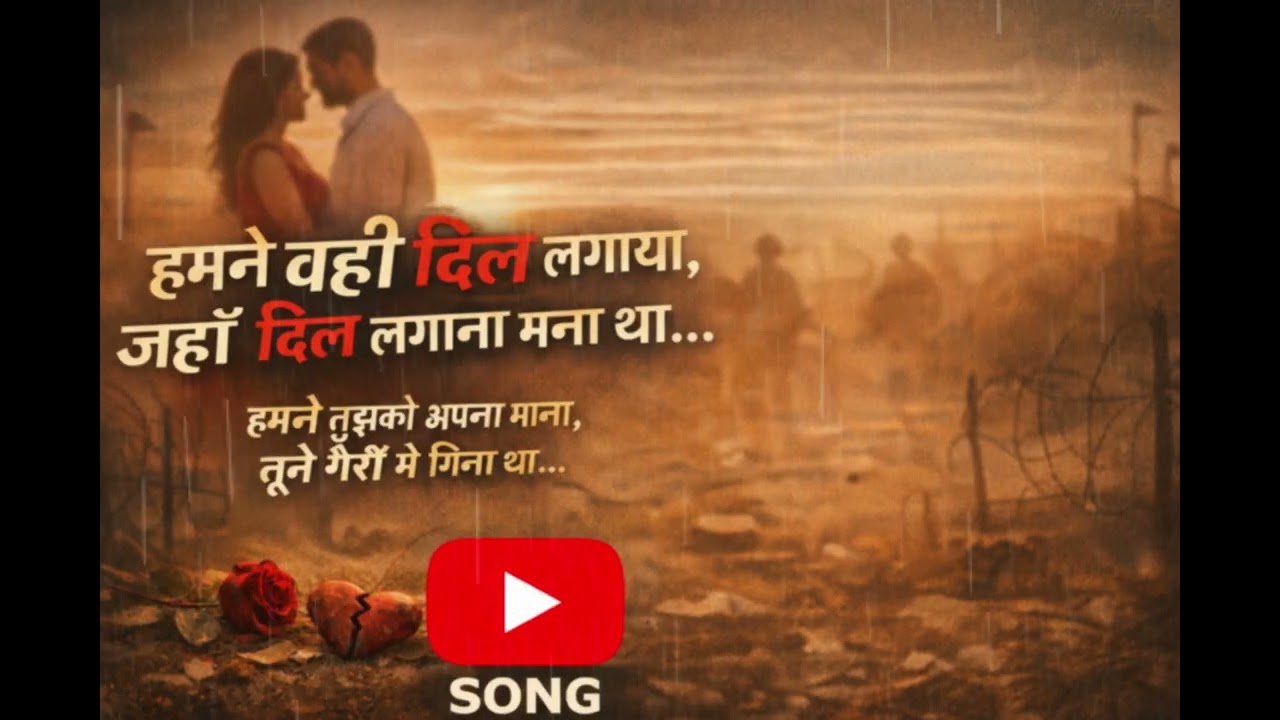 जहाँ दिल लगाना मना था #viral #jahadil #song 