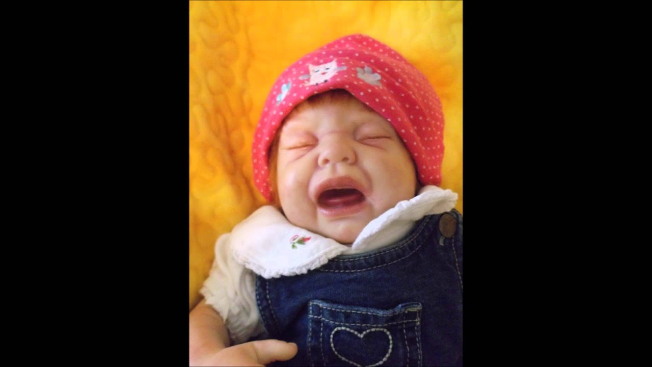 My first stop motion ~ Reborn baby doll crying with sound effects
