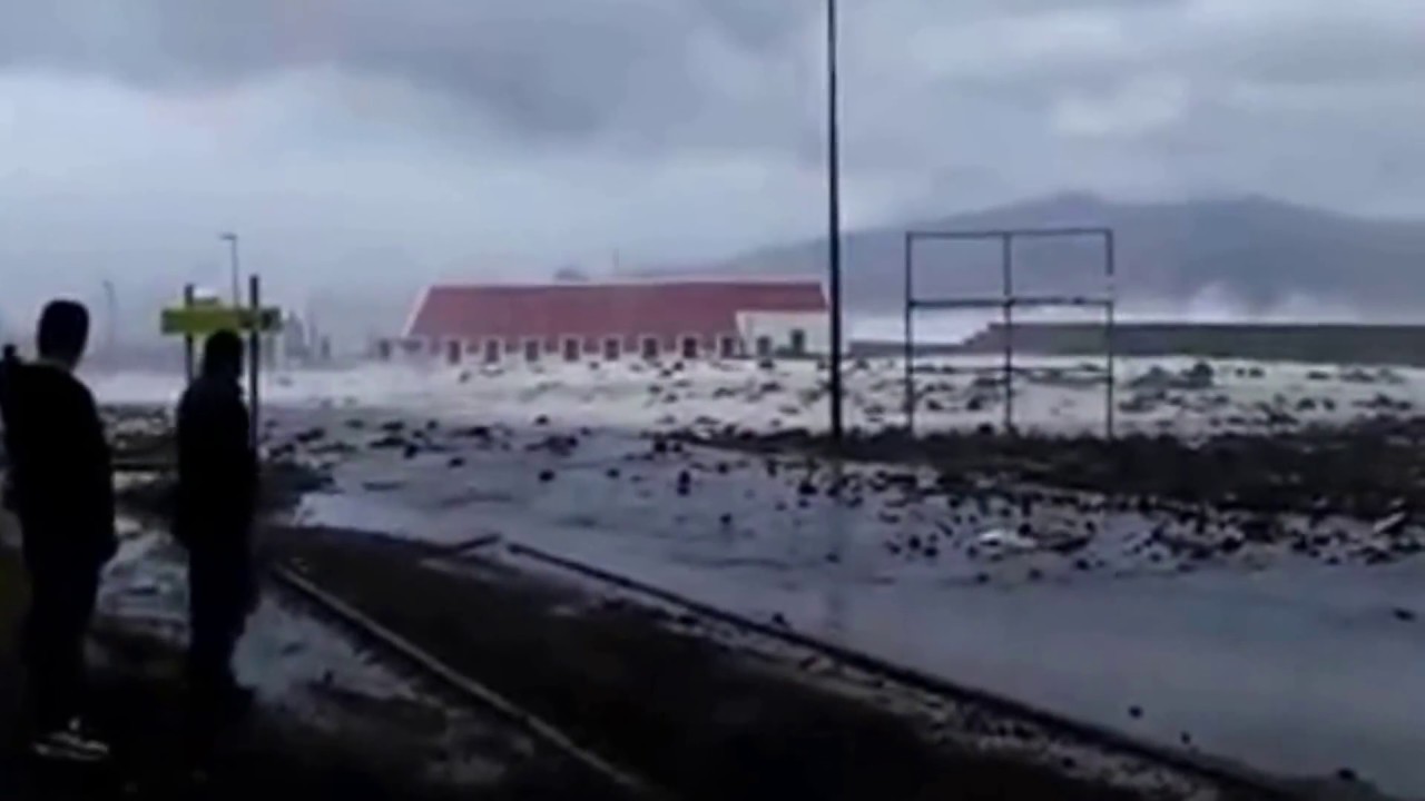 Agitação Marítima fez estragos na Madalena do Pico