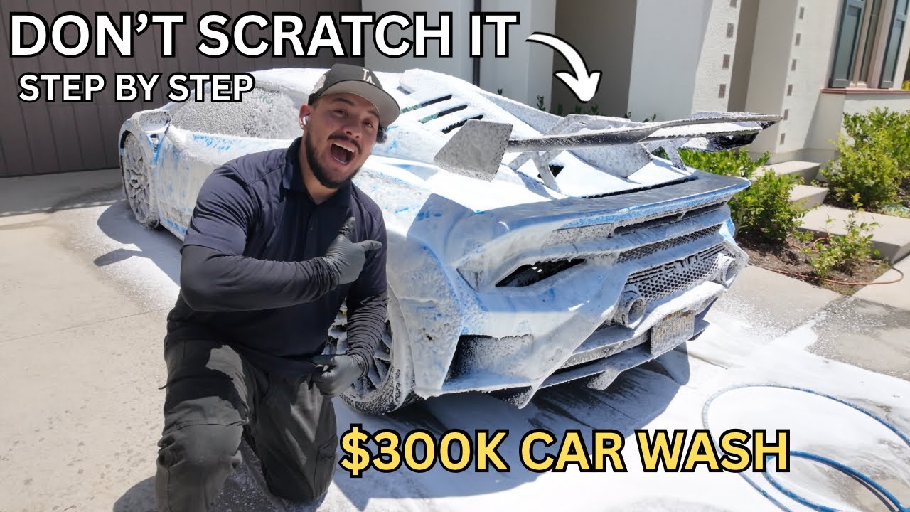 How to Wash an Exotic Car the Right Way (Detailing Tips You Need!)