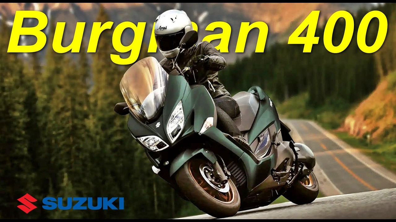 2026 Suzuki Burgman 400 |New colors update |TM
