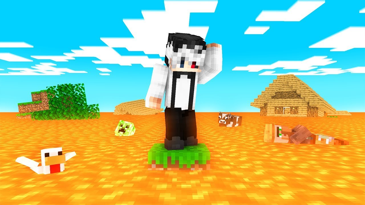 Minecraft, Dar Nivelul Lavei Creste Mereu