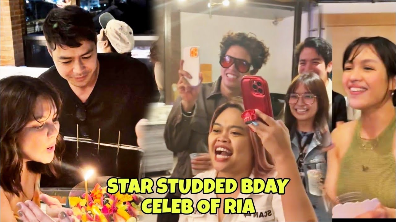 JANE OINEZA, KATHRYN AT IBA PANG SIKAT NAGSIDALO SA STAR STUDDED CELEBRATION NI RIA