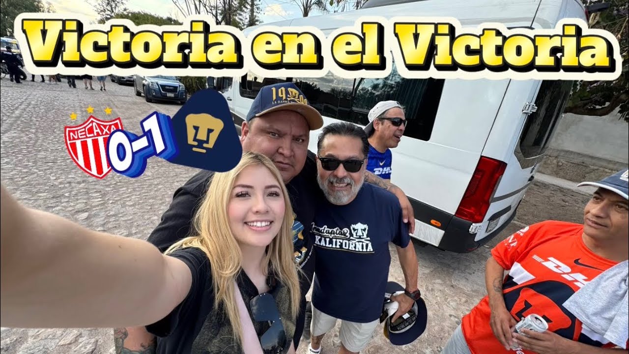 PUMAS vs Necaxa | VIAJAMOS A AGUASCALIENTES 💙 | GANAMOS | By Yeye