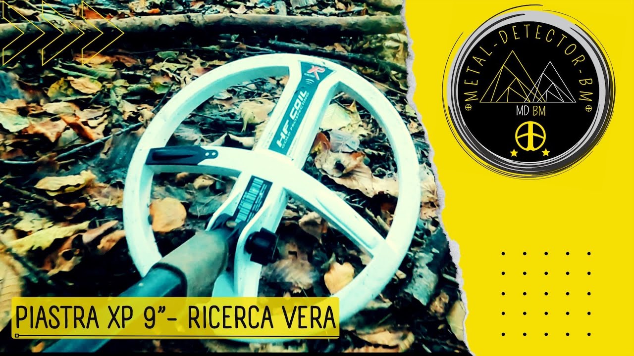 Piastra xp 9” - Ricerca vera #metaldetector #metaldetectoritalia #xpdeus