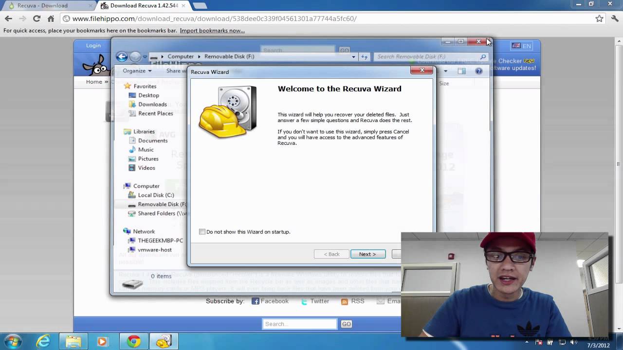Recovering Data from an SD Card with Recuva