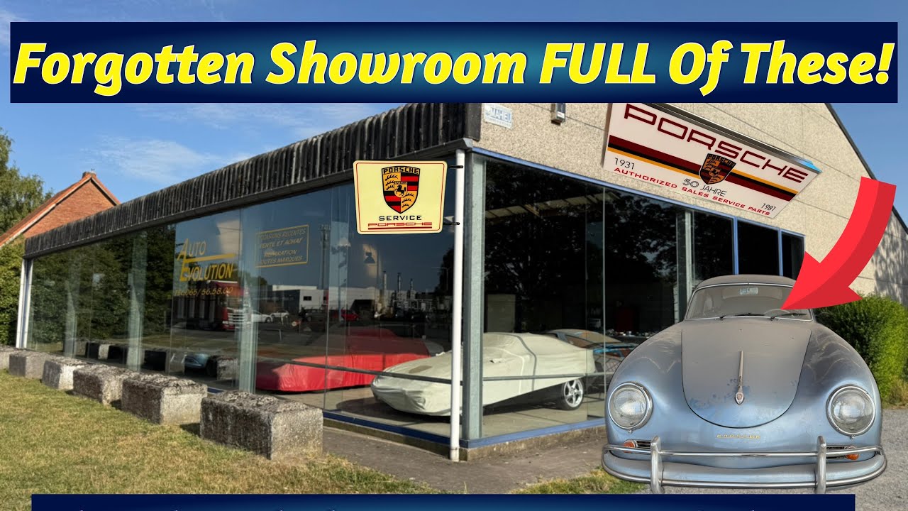 I Found A ￼Forgotten Showroom FULL Of Dusty Classic Porsches Which Havant Moved In Years!…