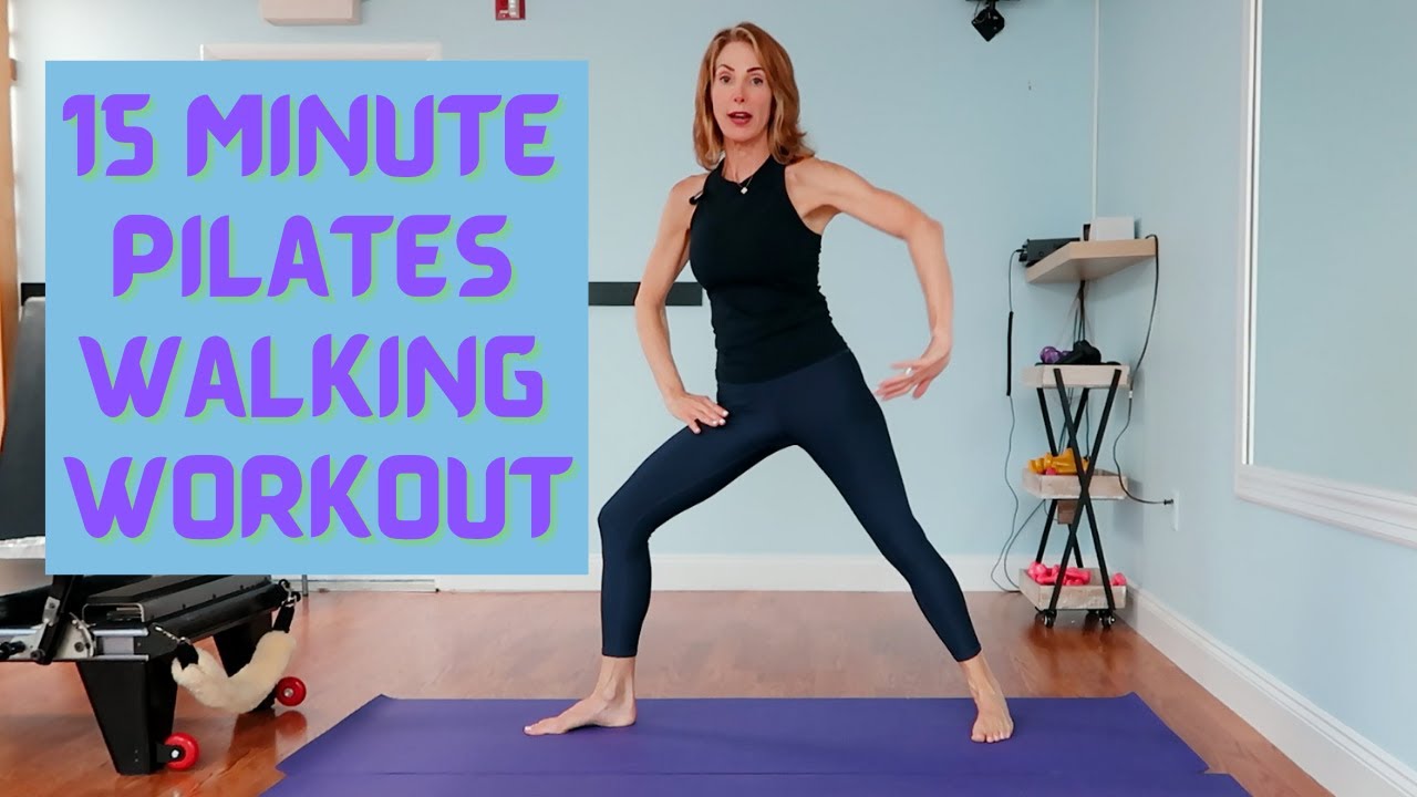 15 MINUTE PILATES WALKING WORKOUT