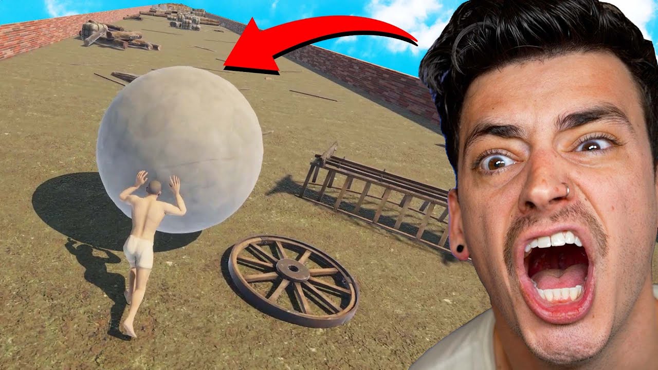 I PUSHED A BOULDER UP A MOUNTAIN?!