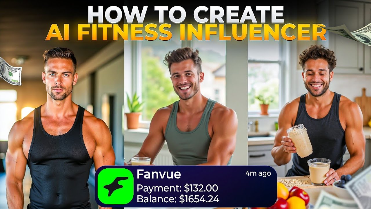 how to make an ai fitness influencer & Monetize It (Step-by-Step Full Guide)