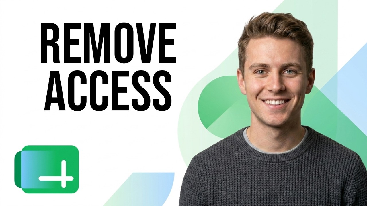 How to Remove Access to Google Sheets - Manage Collaborator Permissions