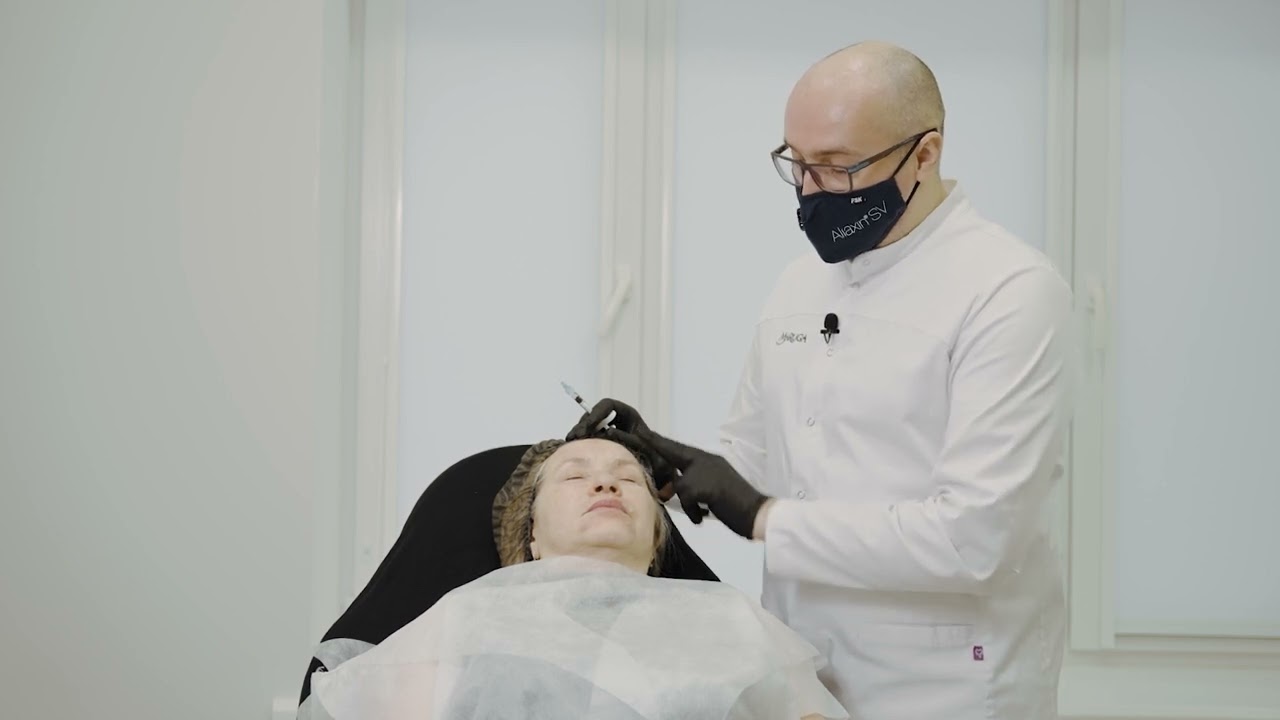 Применение Visсoderm Hydrobooster для глубокого увлажнения и поверхностного стретчинга морщин
