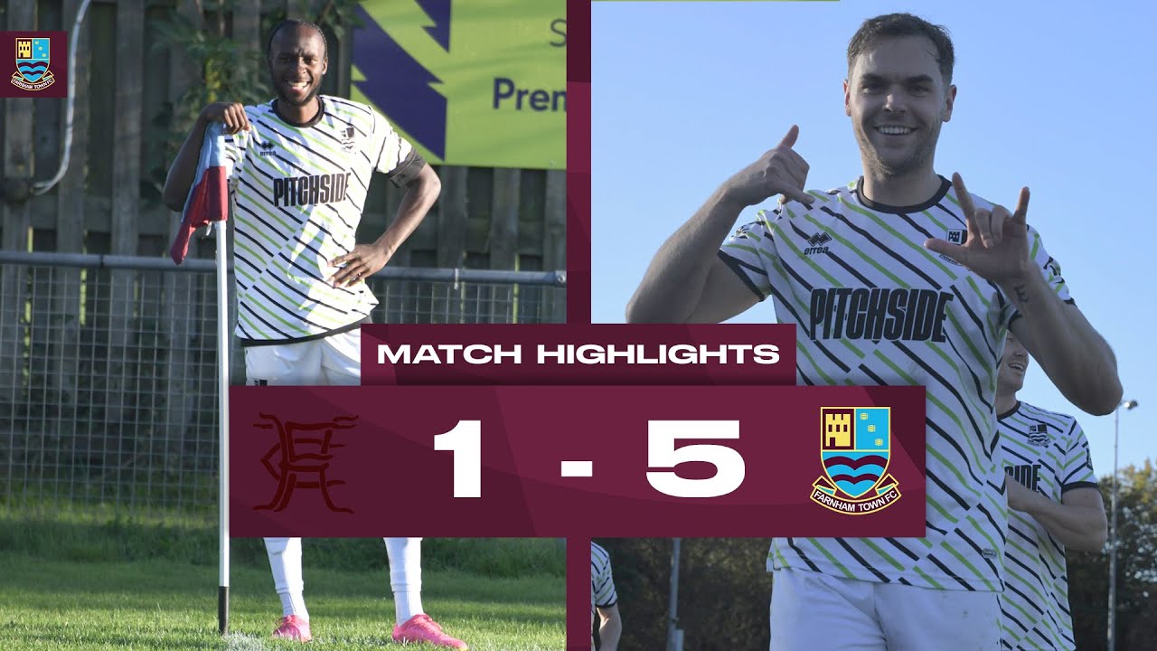 FIVE STAR Farnham Go Top! | Horley Town vs Farnham Town | Full Match Highlights