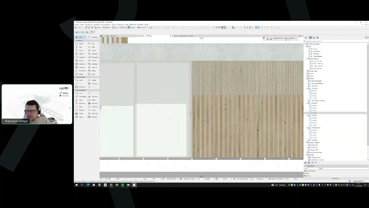 BIM às Quartas - Técnicas de documentação e apresentação em Archicad - Secções e Documentos 3D