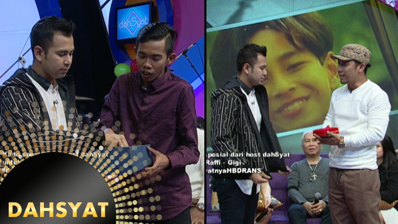Semua Kasih Kado, Raffi Jijik Liat Kado Dari Denny [Dahsyat] [17 Feb 2016]