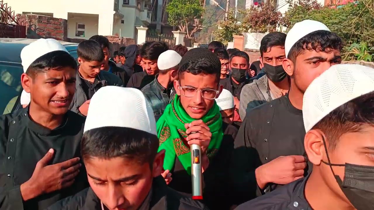 Ayam e Fatimiya dasta e islamic students kashmir in Bathandi