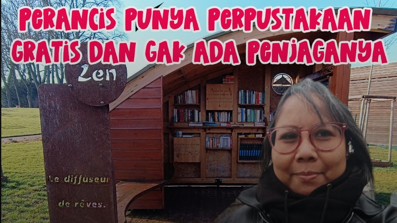 PERPUSTAKAAN DI PINGGIR SUNGAI DI PERANCIS LALU MAMPIR BELANJA SEDIKIT ! PERANCIS DAILY