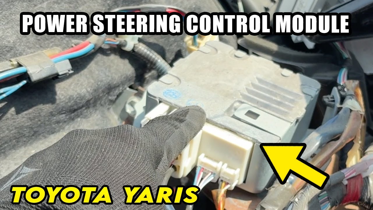 2007-2011 Toyota Yaris Power Steering Module (EPS) Removal