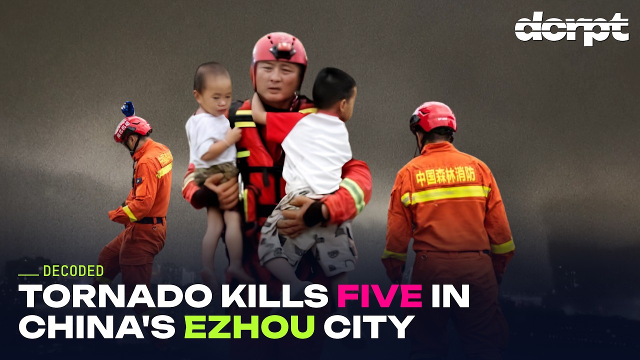 🌪️ Deadly Tornado Hits China, Leaving 5 Dead | Shocking Footage | AL1Y