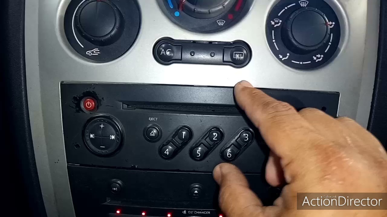 Rádio Renault Megane/ Disqueteira original Megane