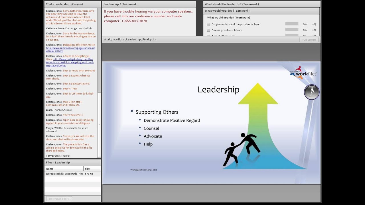 Soft Skills Webinar: Leadership & Teamwork
