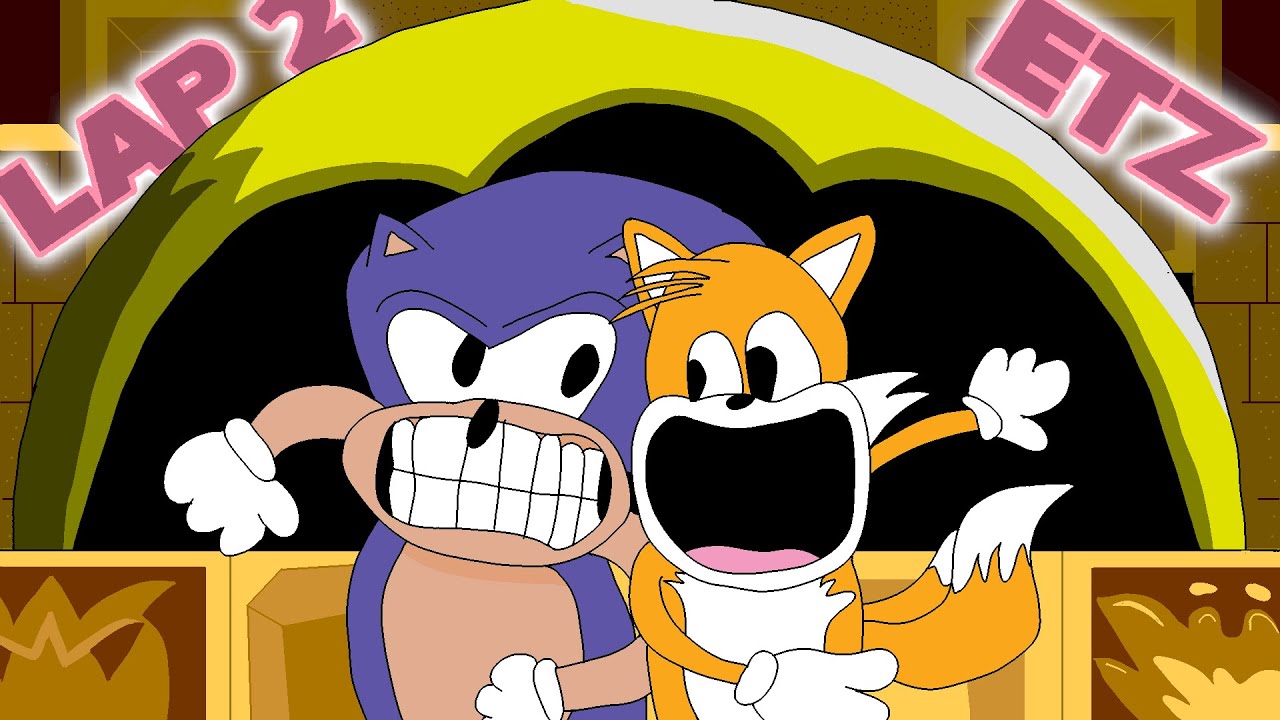 Sonic X Pizza Tower, но с RingOX (Часть 2) [Побег из Зоны]