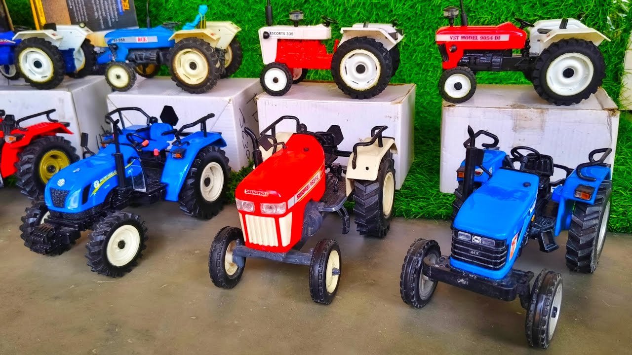 Swaraj 963 FE New Holland 6010 ACE DI 350  4WD Export Sonalika 60 Unboxing | Tractor Unboxing |