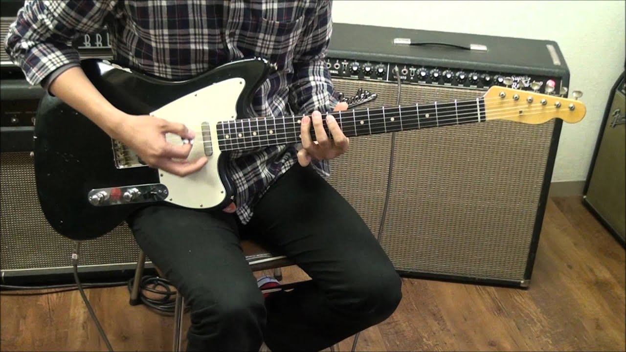 MJT Aged guitar Telemaster